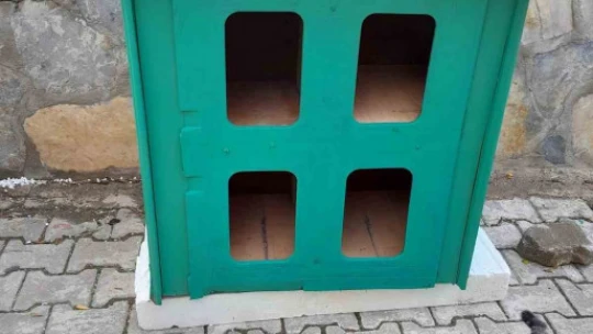 Akbük'te sokak hayvanları için anlamlı yardım