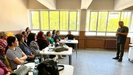 Alinda kadınları eğitimlerini tamamladı