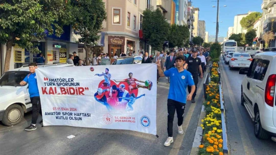 Amatör Spor Haftası Aydın'da törenle başladı