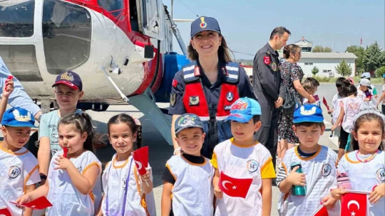 Anaokulu öğrencileri jandarmayı yakından tanıdı