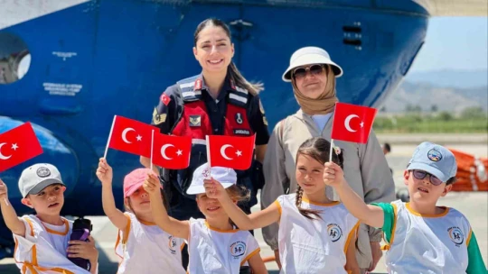 Anaokulu öğrencileri jandarmayı yakından tanıdı