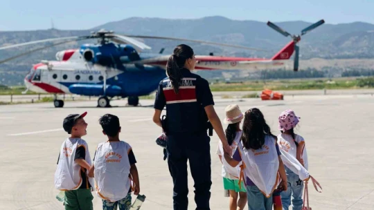 Anaokulu öğrencileri jandarmayı yakından tanıdı