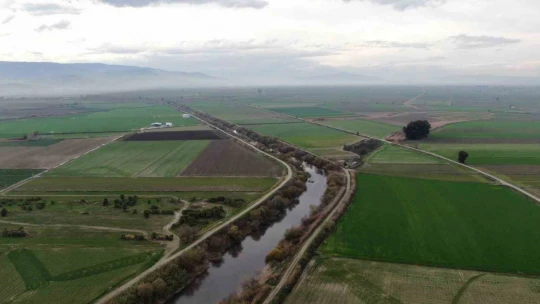 Aralık yağmurları Menderes'in debisini artırdı
