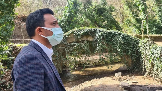 Seydiler Köprüsü ziyaretçilerini bekliyor