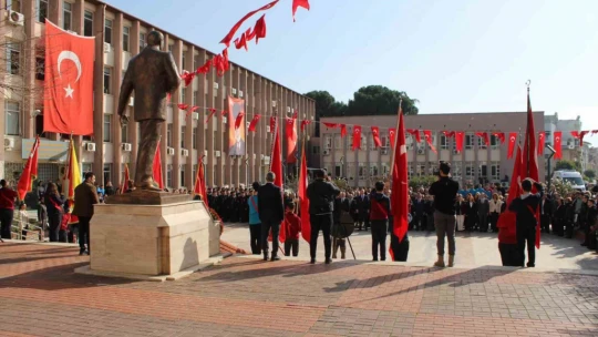 Atatürk'ün Aydın'a gelişi törenle kutlandı