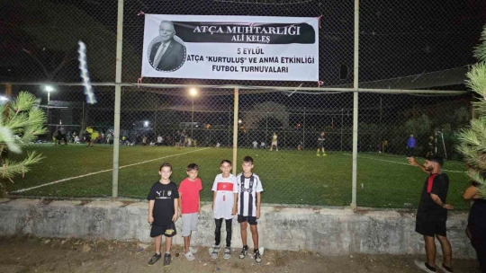 Atça'da Kurtuluş Günü Futbol Turnuvası başladı