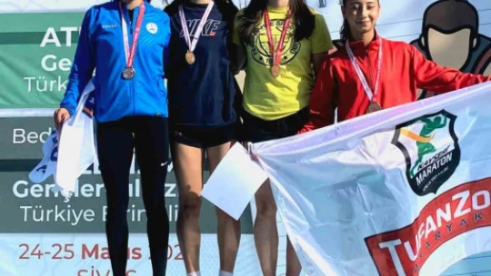 Atletizm şampiyonasında Aydınlı sporcular göz doldurdu