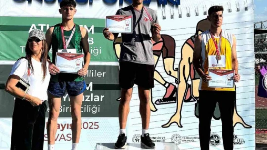 Atletizm şampiyonasında Aydınlı sporcular göz doldurdu