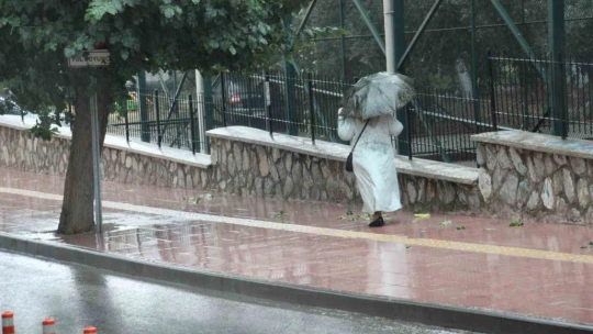 Aydın'a sarı kod