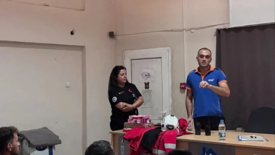 Aydın AFAD eğitimlerinde hız kesmiyor