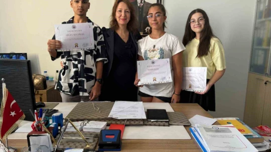 Aydın BİLSEM öğrencileri gururlandırdı