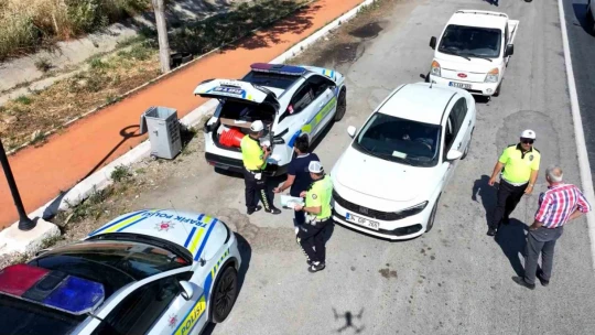 Aydın Bölge Trafik ekiplerinden bayram öncesi sıkı trafik denetimi
