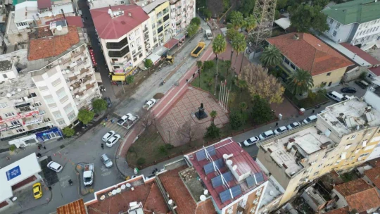 Aydın BŞB'nin Nazilli İstasyon Meydanı'ndaki 2. Etap çalışmaları başladı