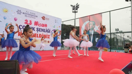 Aydın Büyükşehir Belediyesi 23 Nisan'ı şenliklerle kutladı