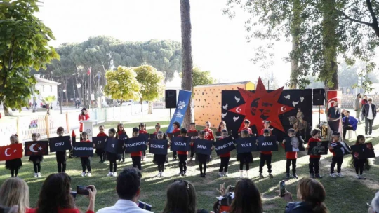 Aydın Büyükşehir Belediyesi Çocuk Gelişim Merkezleri'ni 29 Ekim coşkusu sardı