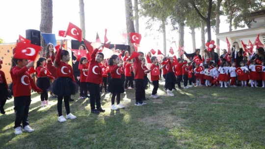 Aydın Büyükşehir Belediyesi Çocuk Gelişim Merkezleri'ni 29 Ekim coşkusu sardı