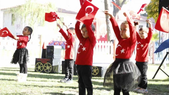 Aydın Büyükşehir Belediyesi Çocuk Gelişim Merkezleri'ni 29 Ekim coşkusu sardı