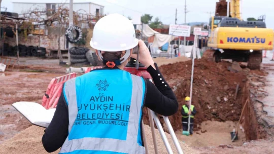 Aydın Büyükşehir Belediyesi Didim'de çalışmalarını hız kesmeden sürdürüyor