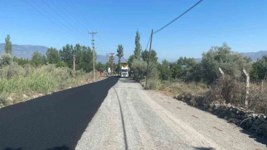 Aydın Büyükşehir Belediyesi Haydere yolunu yeniliyor