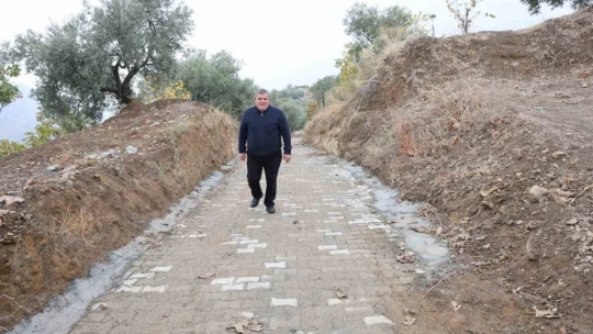 Aydın Büyükşehir Belediyesi Ilıdağlılar'ın hayatını kolaylaştırdı