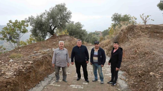 Aydın Büyükşehir Belediyesi Ilıdağlılar'ın hayatını kolaylaştırdı