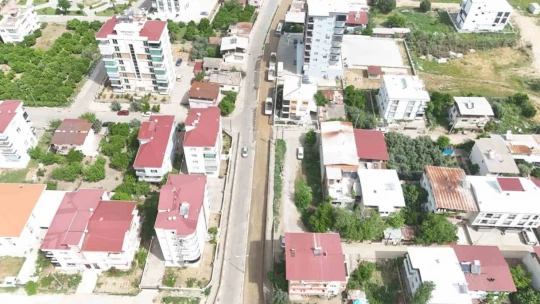 Aydın Büyükşehir Belediyesi Nazilli Alparslan Türkeş Bulvarı'nda kazı çalışmalarına başladı