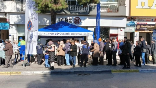 Aydın Büyükşehir Belediyesi'nden Regaip Kandili hayrı