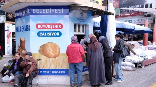 Aydın Büyükşehir Belediyesi'nden 7,5 liraya Ramazan pidesi