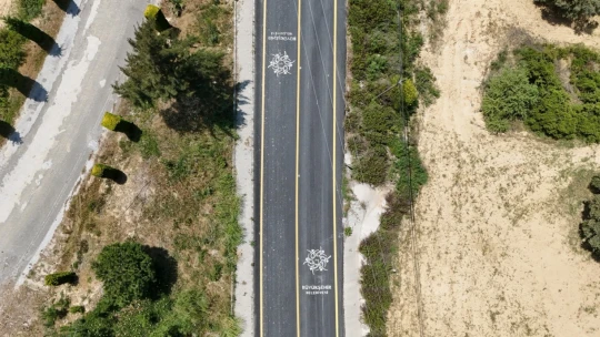 Aydın Büyükşehir Belediyesi'nden Kuşadası'nda yol hamlesi