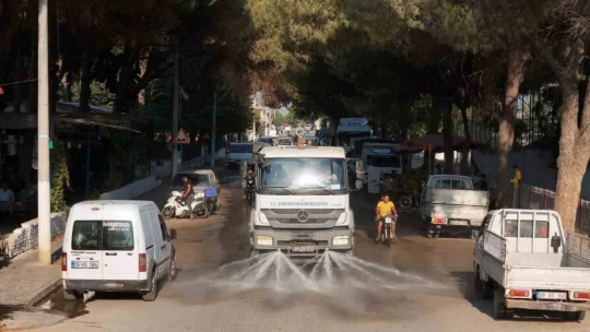 Aydın Büyükşehir Belediyesi'nden Acarlar'da temizlik seferberliği