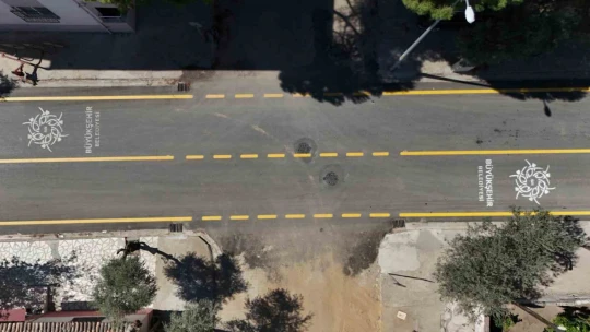 Aydın Büyükşehir Belediyesi'nden Buharkent'te yol hamlesi
