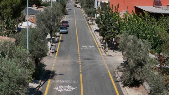 Aydın Büyükşehir Belediyesi'nden Buharkent'te yol hamlesi