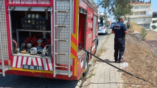 Aydın Büyükşehir Belediyesi'nin ateş savaşçıları yangından yangına koştu