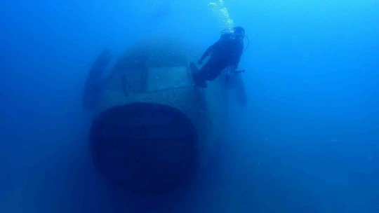 Aydın Büyükşehir Belediyesi'nin uçak batığı bölge turizmine can suyu oluyor
