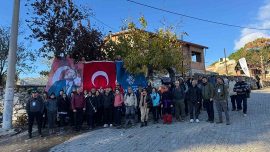 Aydın Büyükşehir Belediyesi'nin doğa yürüyüşleri devam ediyor