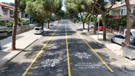 Aydın Büyükşehir Belediyesi'nin yol çalışmaları hız kesmeden sürüyor