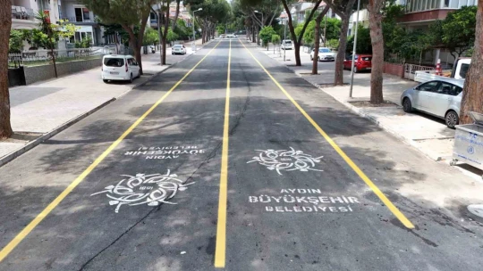 Aydın Büyükşehir Belediyesi'nin yol çalışmaları hız kesmeden sürüyor