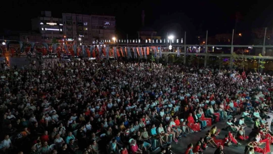Aydın Büyükşehir, dev ekranlarda milli maç heyecanı yaşattı