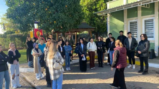 Aydın Büyükşehir, üniversiteli gençleri ağırladı