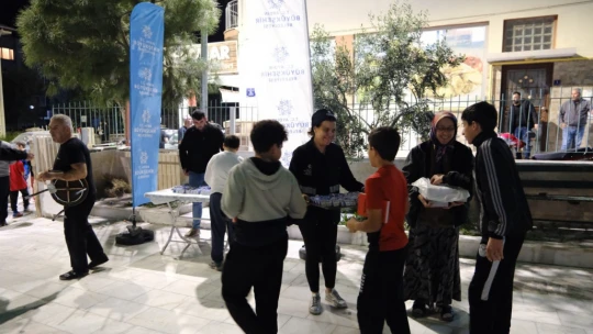 Aydın Büyükşehir, vatandaşların Kadir Gecesi'ni kutladı