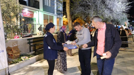 Aydın Büyükşehir, vatandaşların Kadir Gecesi'ni kutladı
