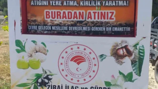 Aydın'da 'Atıkları toplayalım, geleceğe nefes olalım' projesi sürüyor