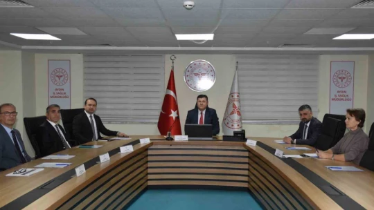 Aydın'da 'Evde Sağlık Hizmetleri İl Değerlendirme Komisyon Toplantısı' gerçekleştirildi
