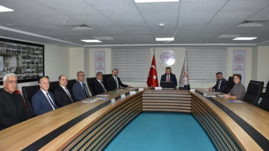 Aydın'da 'Evde Sağlık Hizmetleri İl Değerlendirme Komisyon Toplantısı' gerçekleştirildi