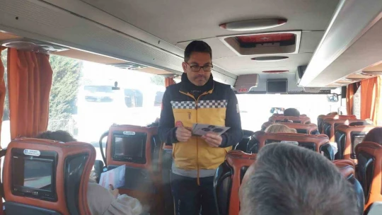 Aydın'da 'fermuar' sistemine dikkat çekildi