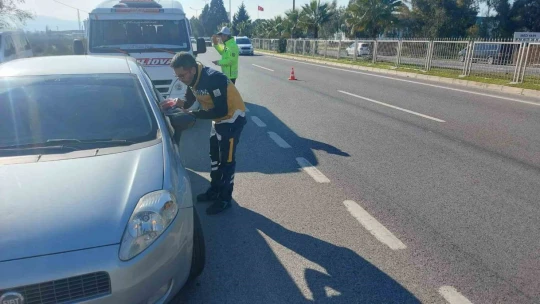Aydın'da 'fermuar' sistemine dikkat çekildi