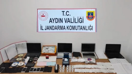 Aydın'da 'Mahzen-5' operasyonunda gözaltına alınan 18 şüpheli adliyeye sevk edildi