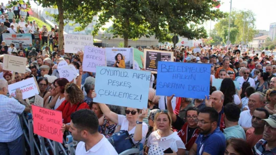 Aydın'da 'topuklu' eylem