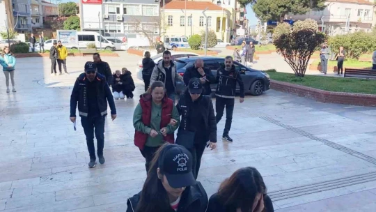 Aydın'da 'yeşil reçete' operasyonunda gözaltına alınan şüpheliler adliyeye sevk edildi