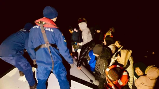 Aydın'da 1 ayda 115 düzensiz göçmen kurtarıldı